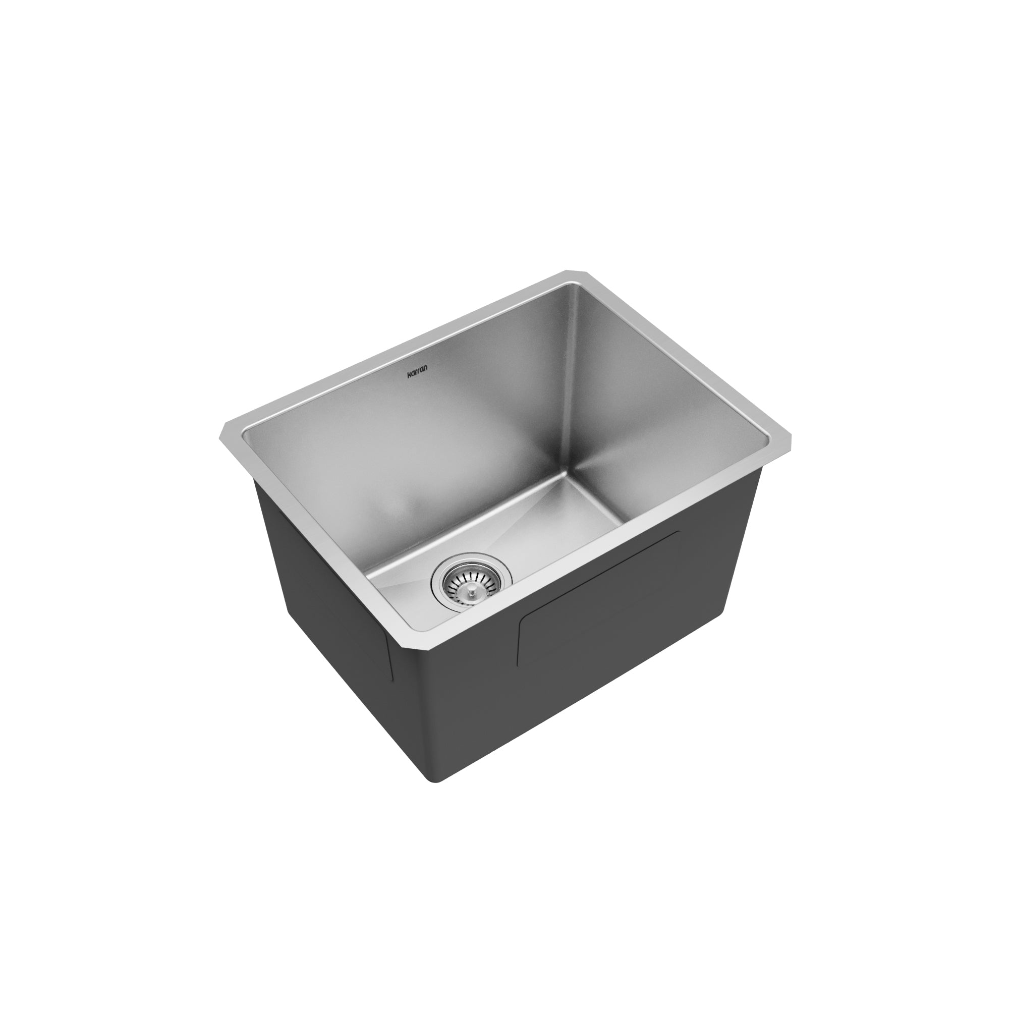 Elite 23" Undermount 16 Gauge Single Bowl Stainless Steel Kitchen Sink with Accessories