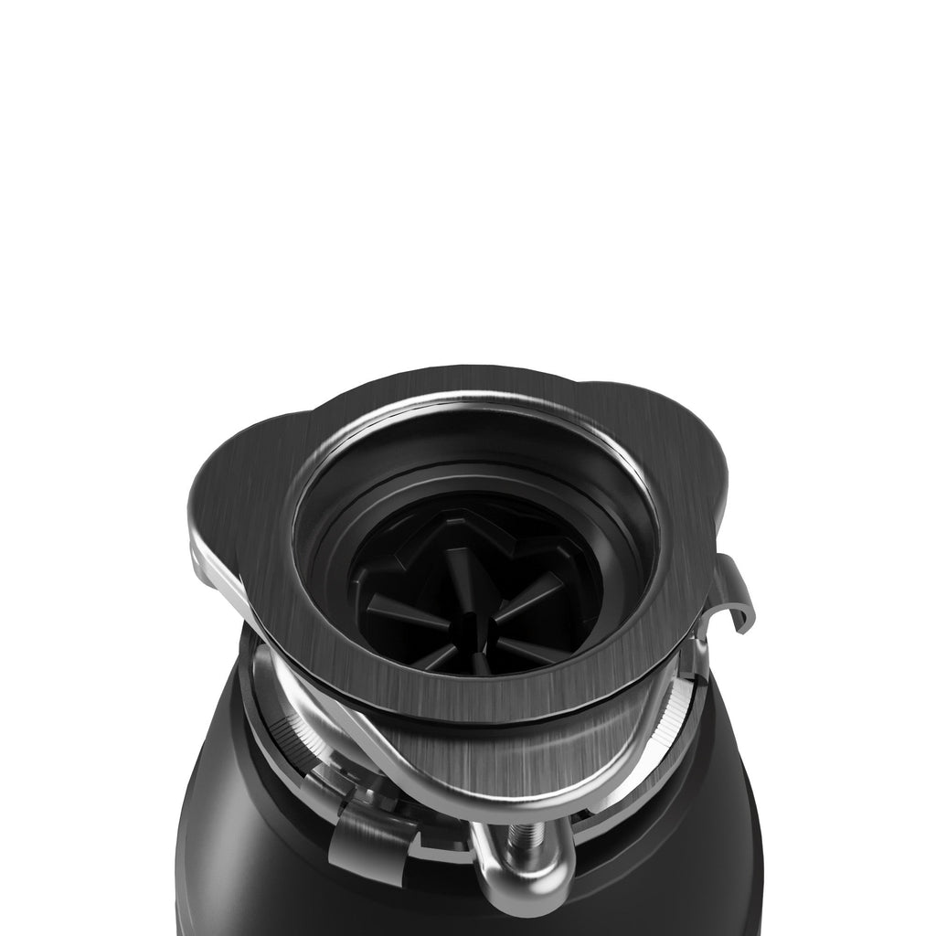 1/2 HP Continuous Feed Garbage Disposal for Kitchen Sinks with Power Cord and Accessories Included