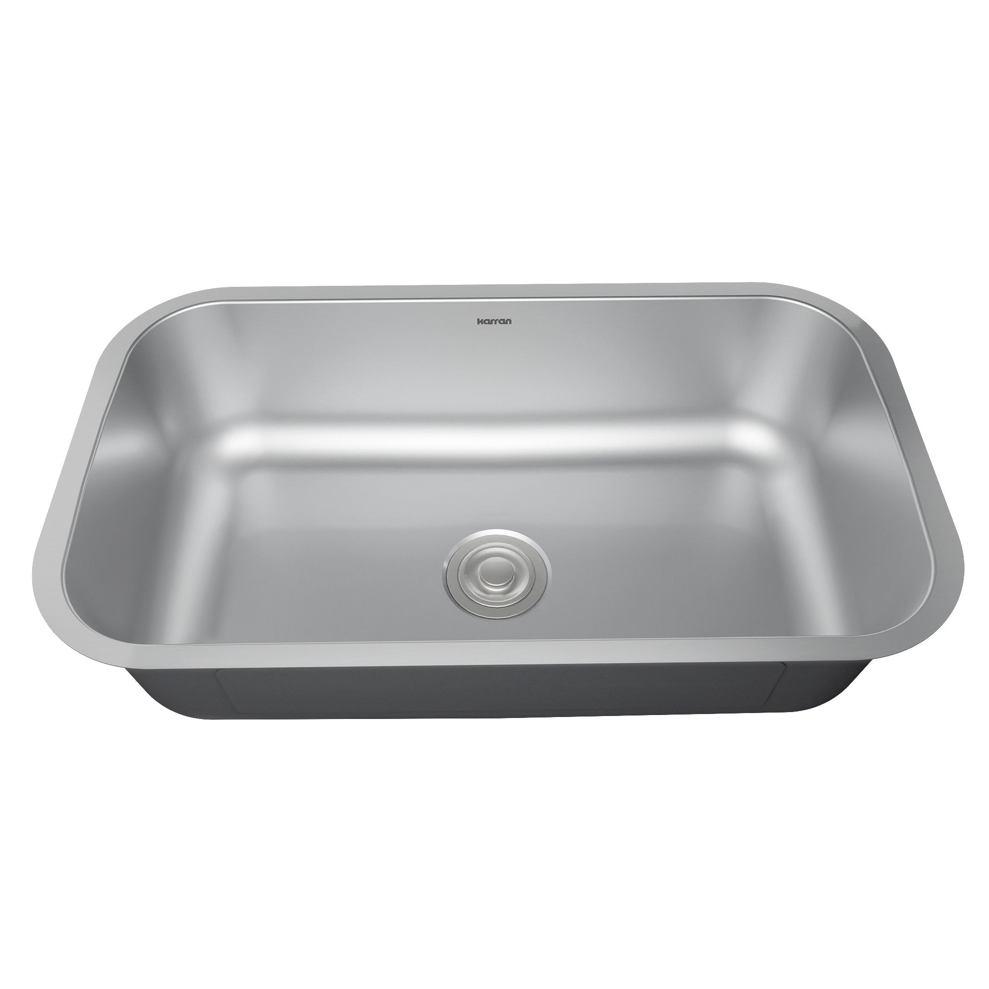 Profile 32" Undermount 18 Gauge Single Bowl Stainless Steel Kitchen Sink with Accessories