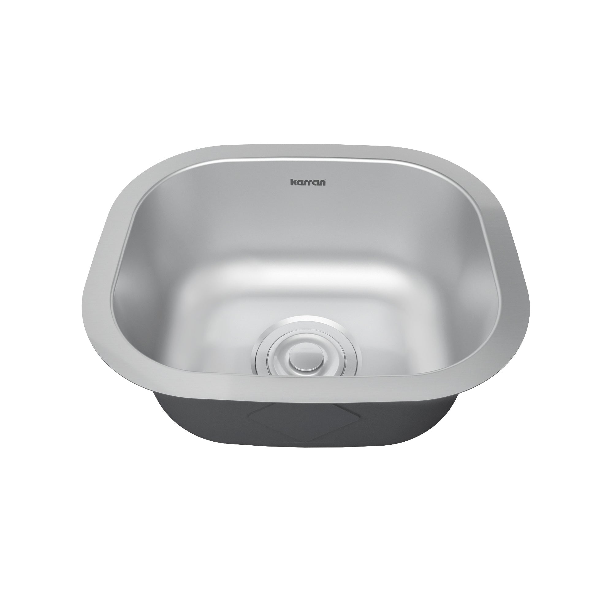 Profile 15" Undermount 18 Gauge Single Bowl Stainless Steel Kitchen Sink with Accessories