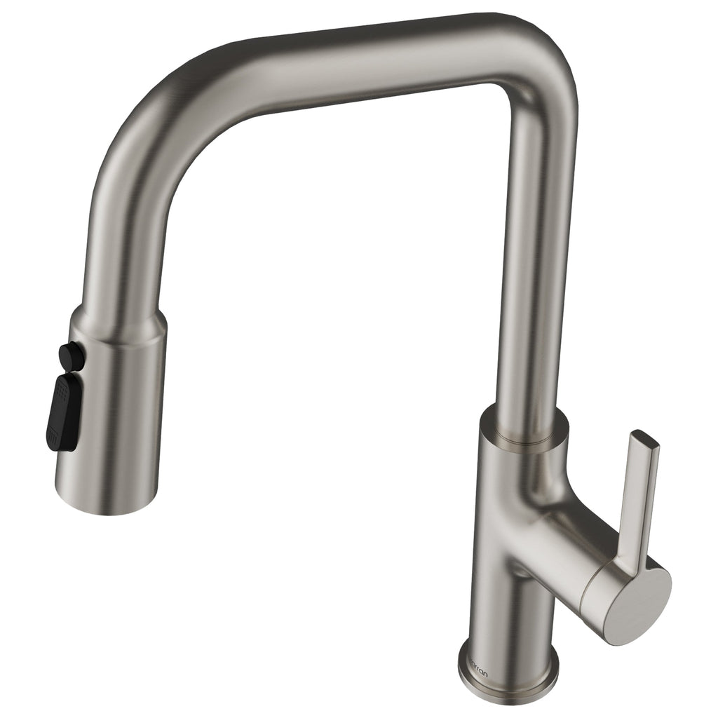 Stalbridge Single Handle Pull-Down Sprayer Kitchen Faucet In Spot-Free Stainless Steel