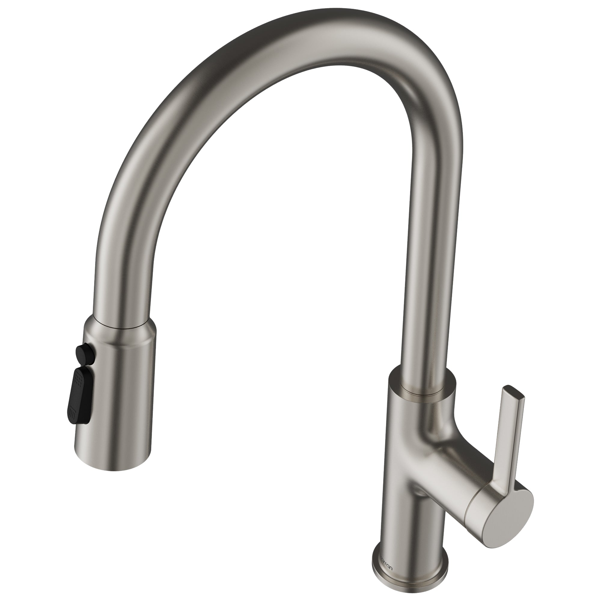Stalbridge Single Handle Pull-Down Sprayer Kitchen Faucet In Spot-Free Stainless Steel