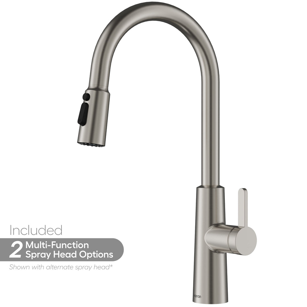 Elmsworth Pull-Down Sprayer Kitchen Faucet In Spot-Free Stainless Steel