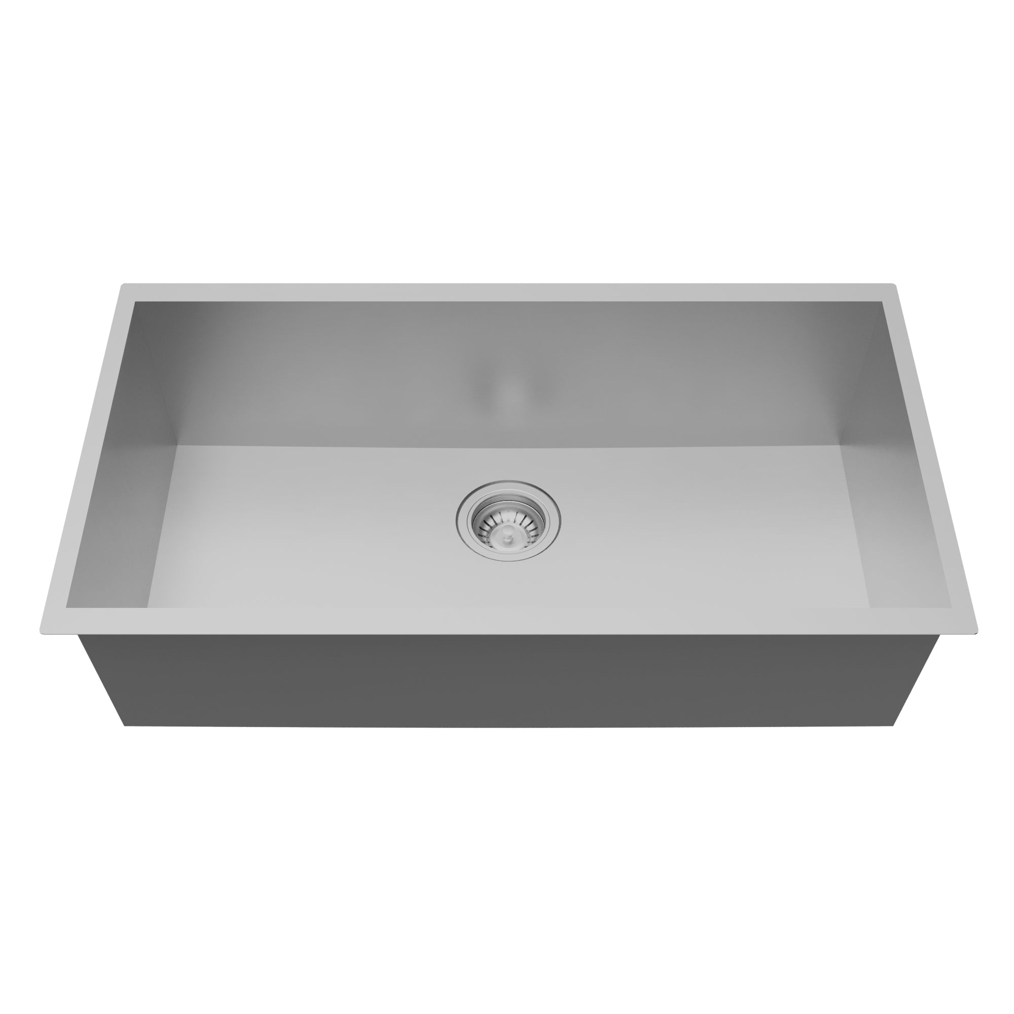 Fusion 33" Undermount 18 Gauge Single Bowl Stainless Steel Sink with Accessories