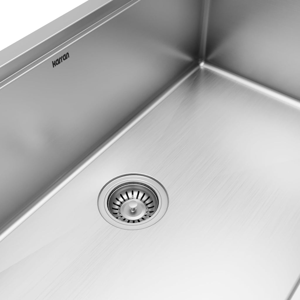 33" Farmhouse Large Single Bowl Stainless Steel Workstation Kitchen Sink