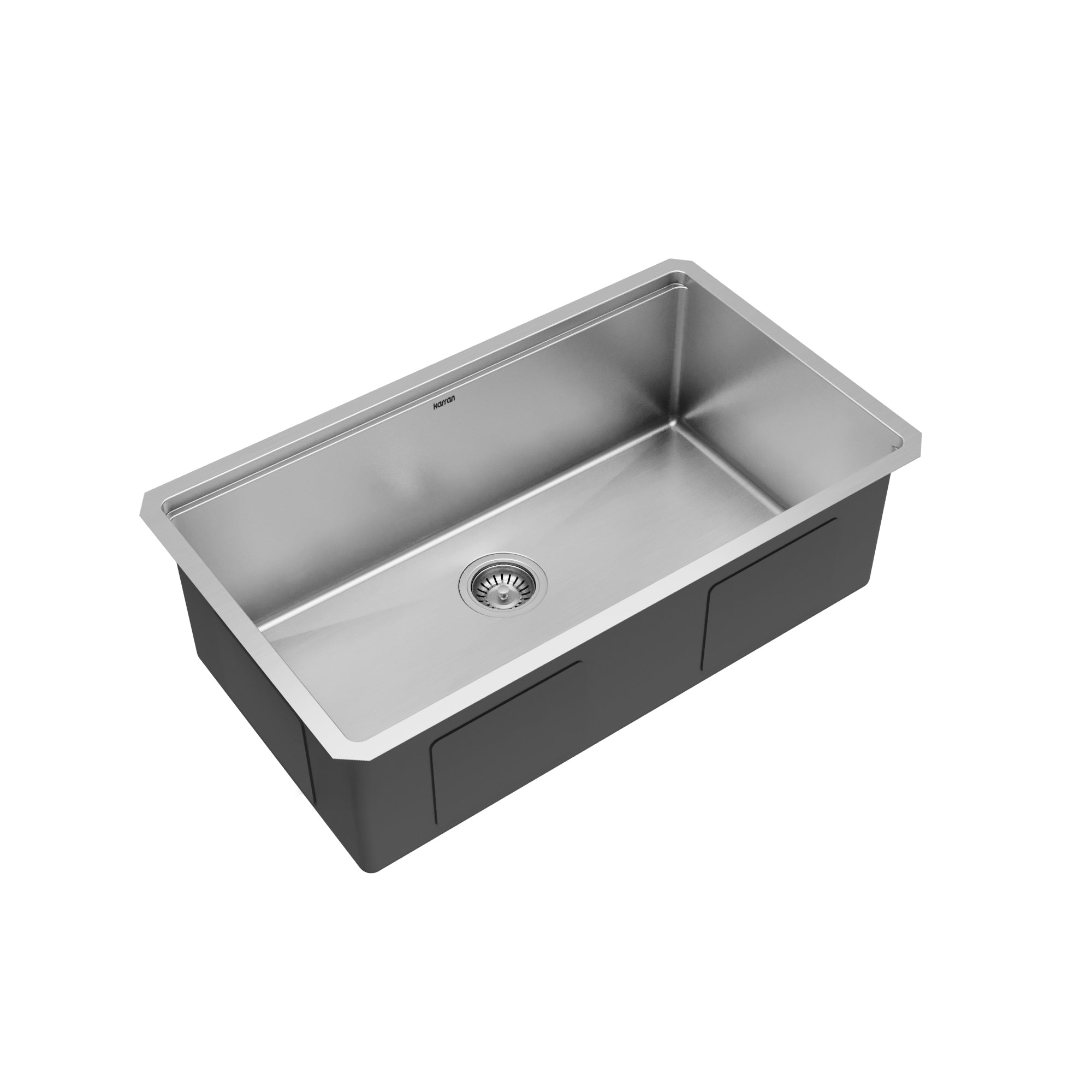 Elite 32" Undermount Workstation 16 Gauge Single Bowl Stainless Steel Kitchen Sink with Scottsdale Pull-Down Faucet