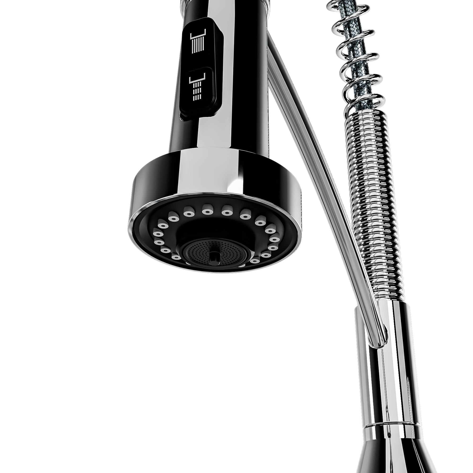 Scottsdale Single Hole Single Handle Pull-Down Sprayer Commercial Style Kitchen Faucet In Chrome