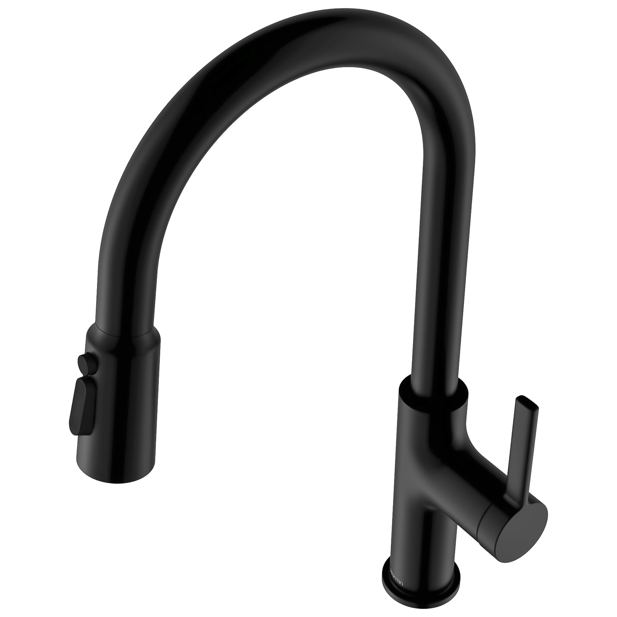 Stalbridge Single Handle Pull-Down Sprayer Kitchen Faucet In Matte Black