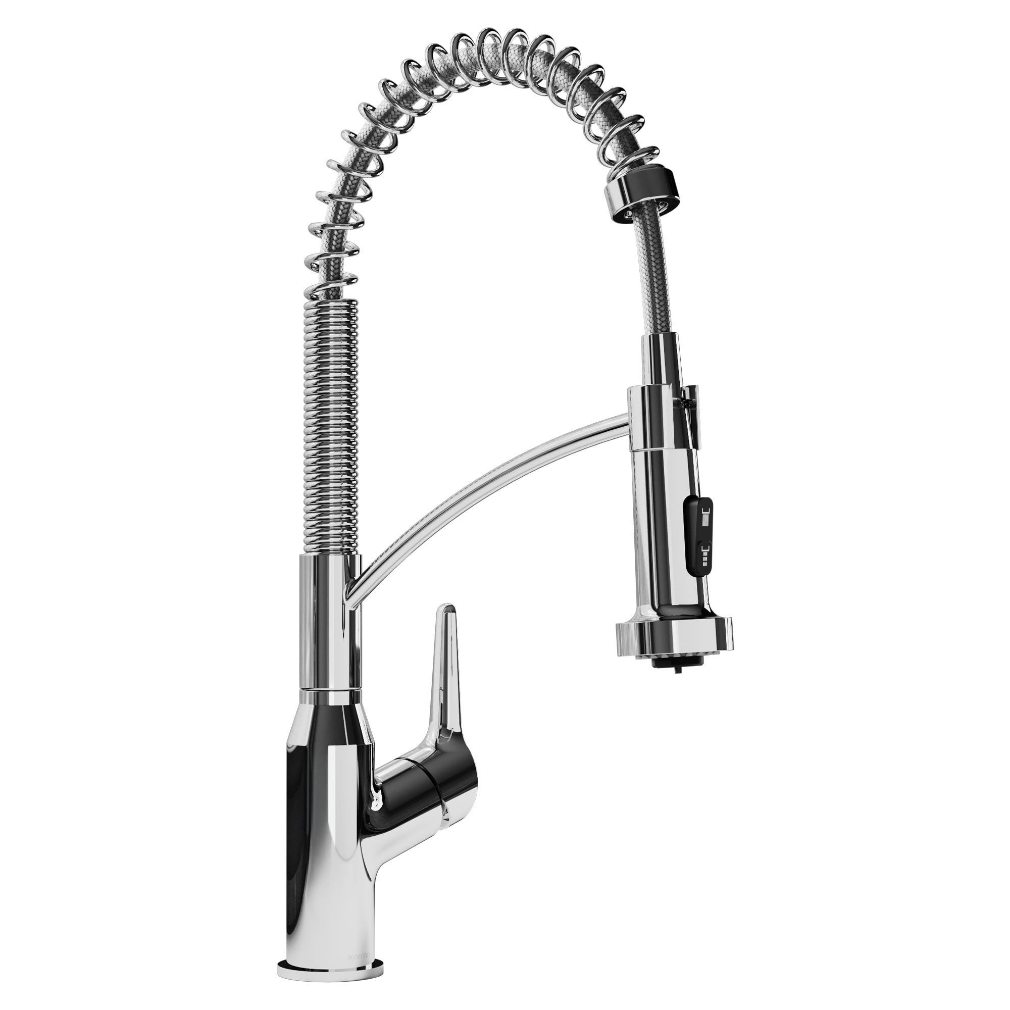 Scottsdale Single Hole Single Handle Pull-Down Sprayer Commercial Style Kitchen Faucet In Chrome