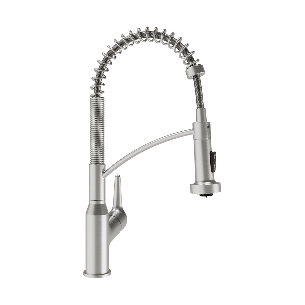 Scottsdale Single Handle Pull-Down Sprayer Commercial Style Kitchen Faucet In Spot-Free Stainless Steel