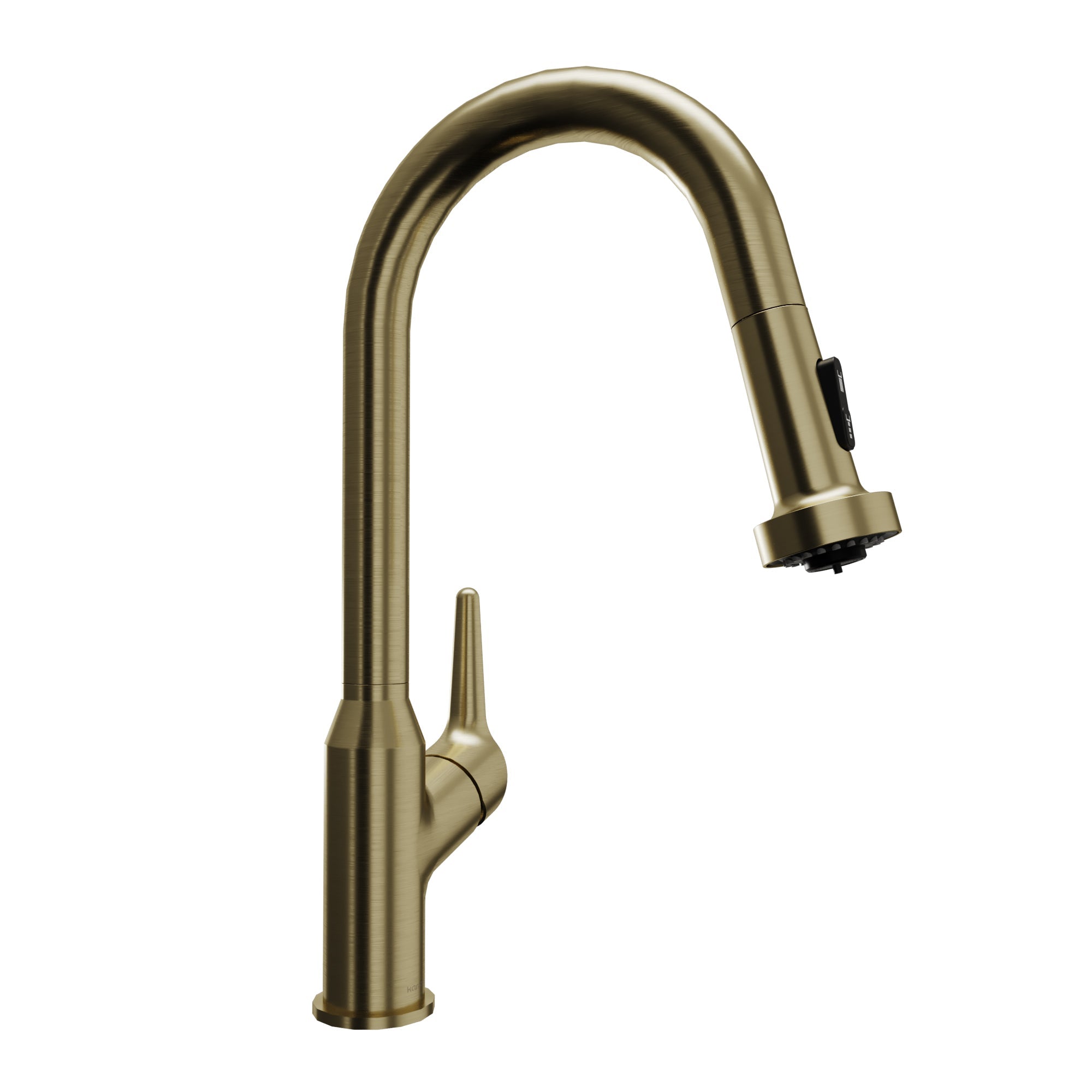 Scottsdale Single Handle Pull-Down Sprayer Kitchen Faucet In Spot-Free Brushed Gold