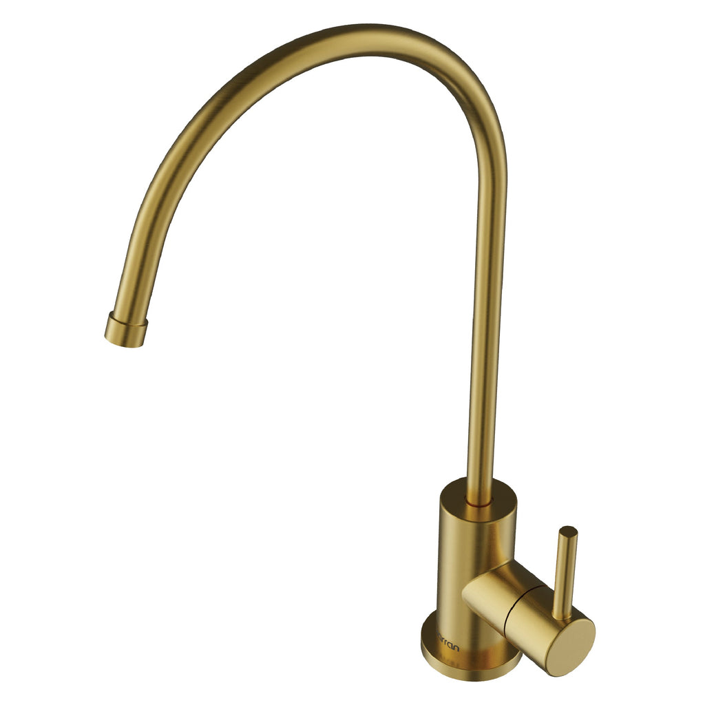 Kestrel Single Handle Beverage Faucet In Spot-Free Brushed Gold