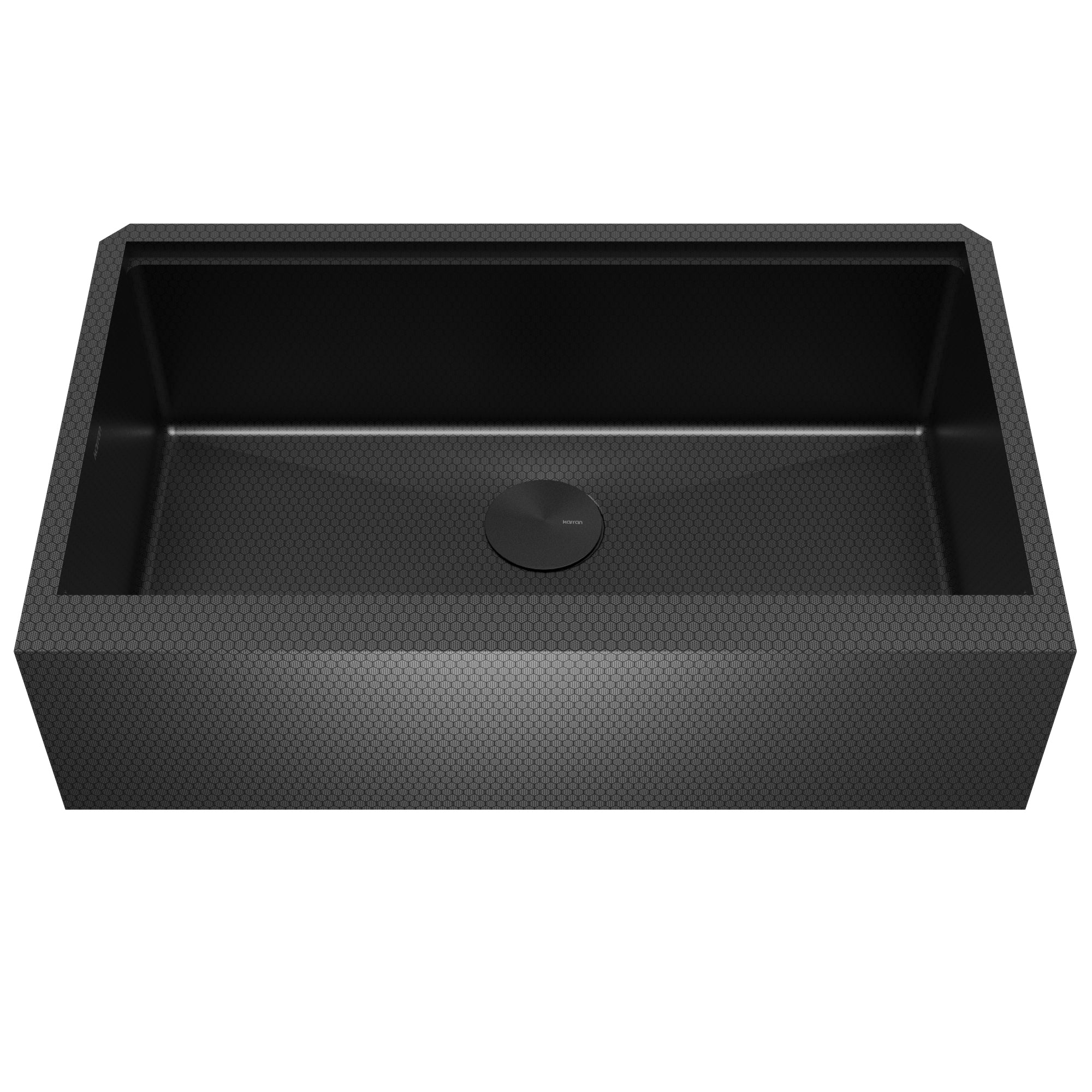 Matrix 33" Farmhouse Workstation 16 Gauge Single Bowl Gunmetal Grey Kitchen Sink with Accessories
