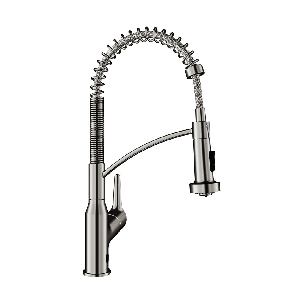 Scottsdale Single Handle Pull-Down Sprayer Touchless Kitchen Faucet In Chrome