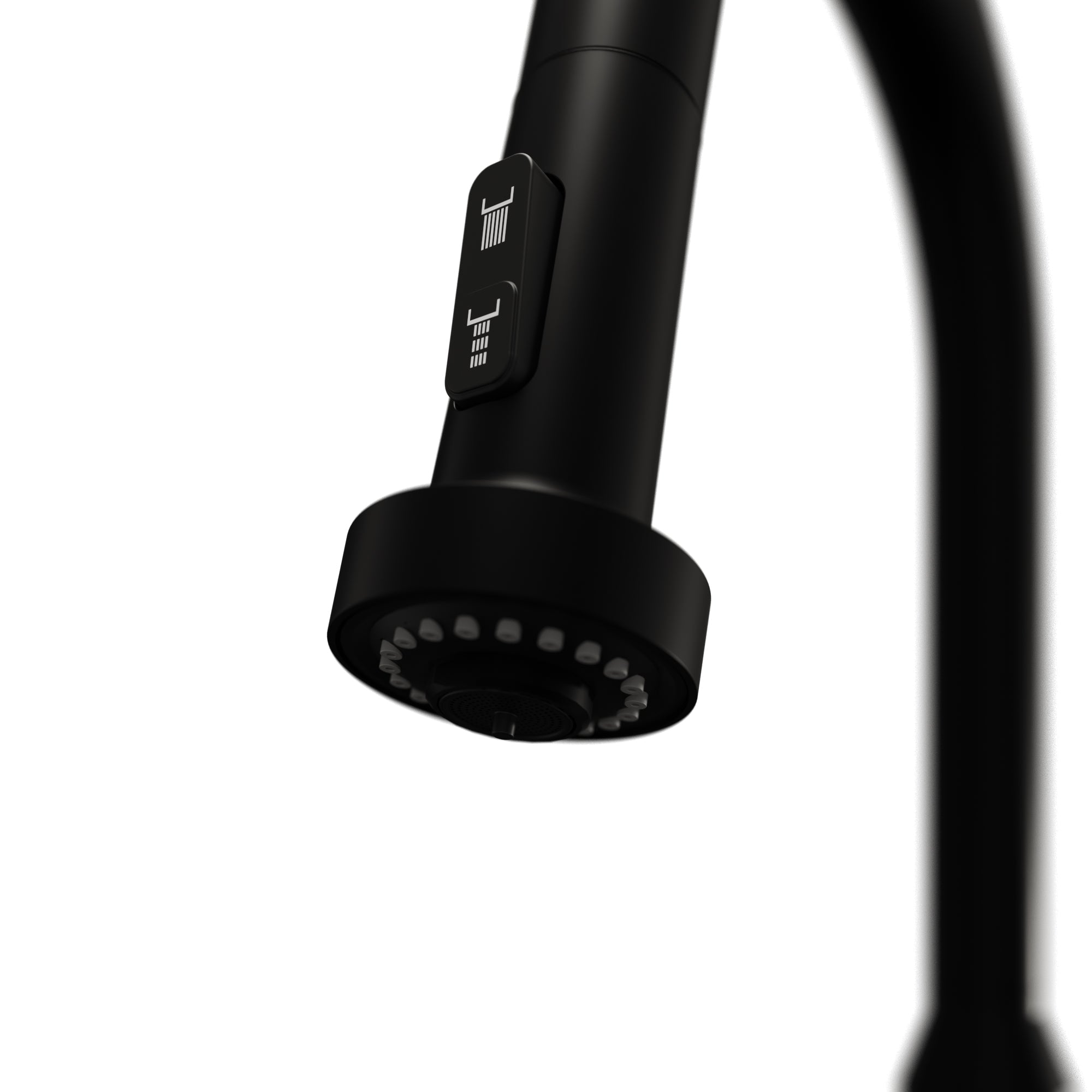 Scottsdale Single Handle Pull-Down Sprayer Kitchen Faucet In Matte Black