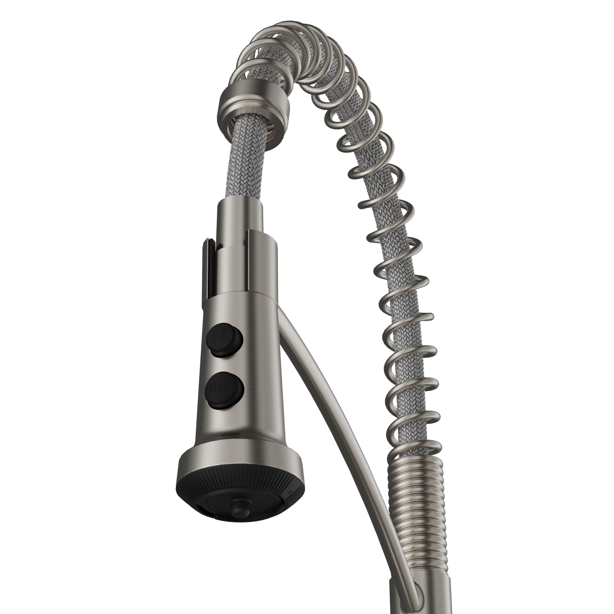 Scottsdale Single Handle Commercial Pull-Down Sprayer Kitchen Faucet In Spot-Free Stainless Steel