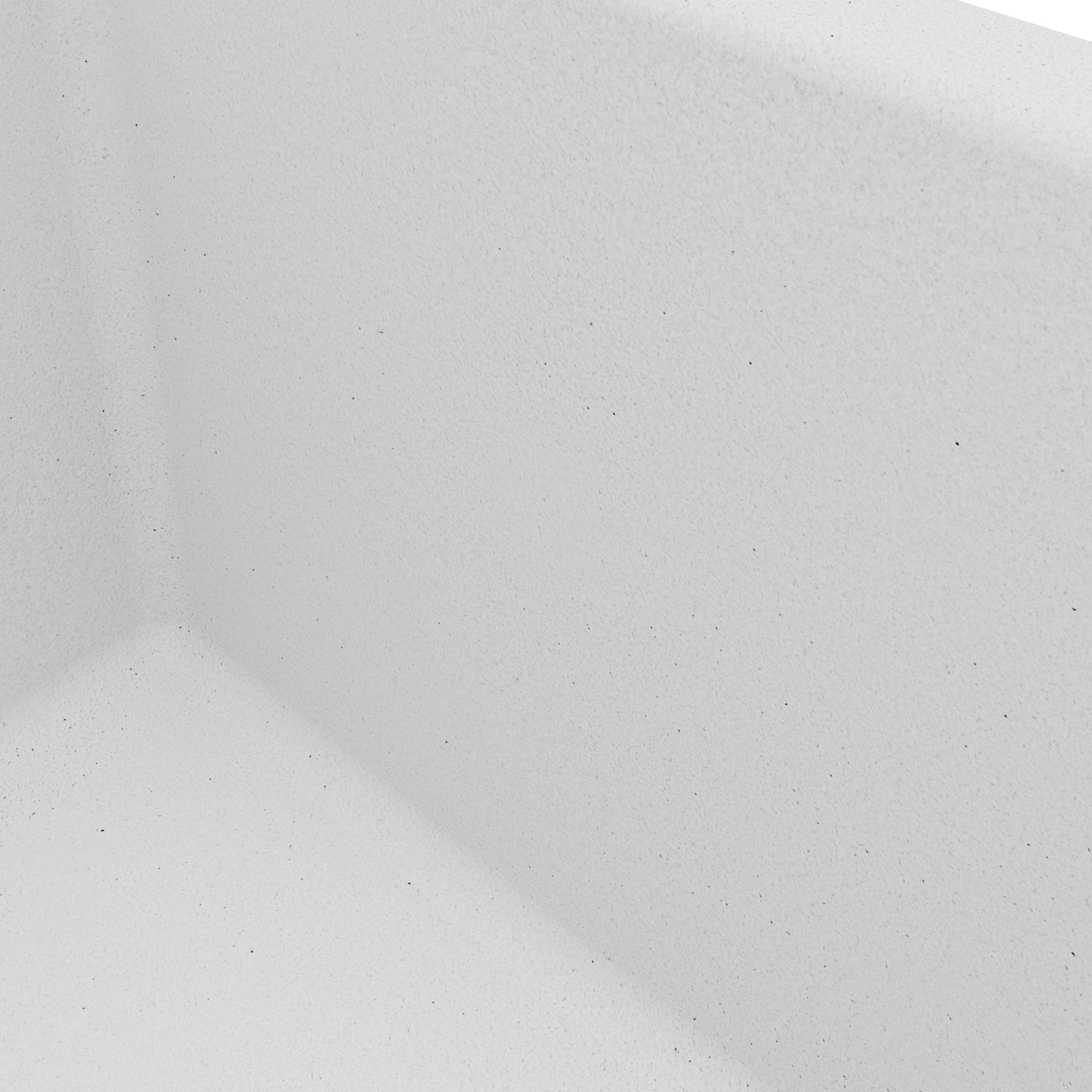24-3/8" Undermount Single Bowl Quartz Composite Kitchen Sink In White